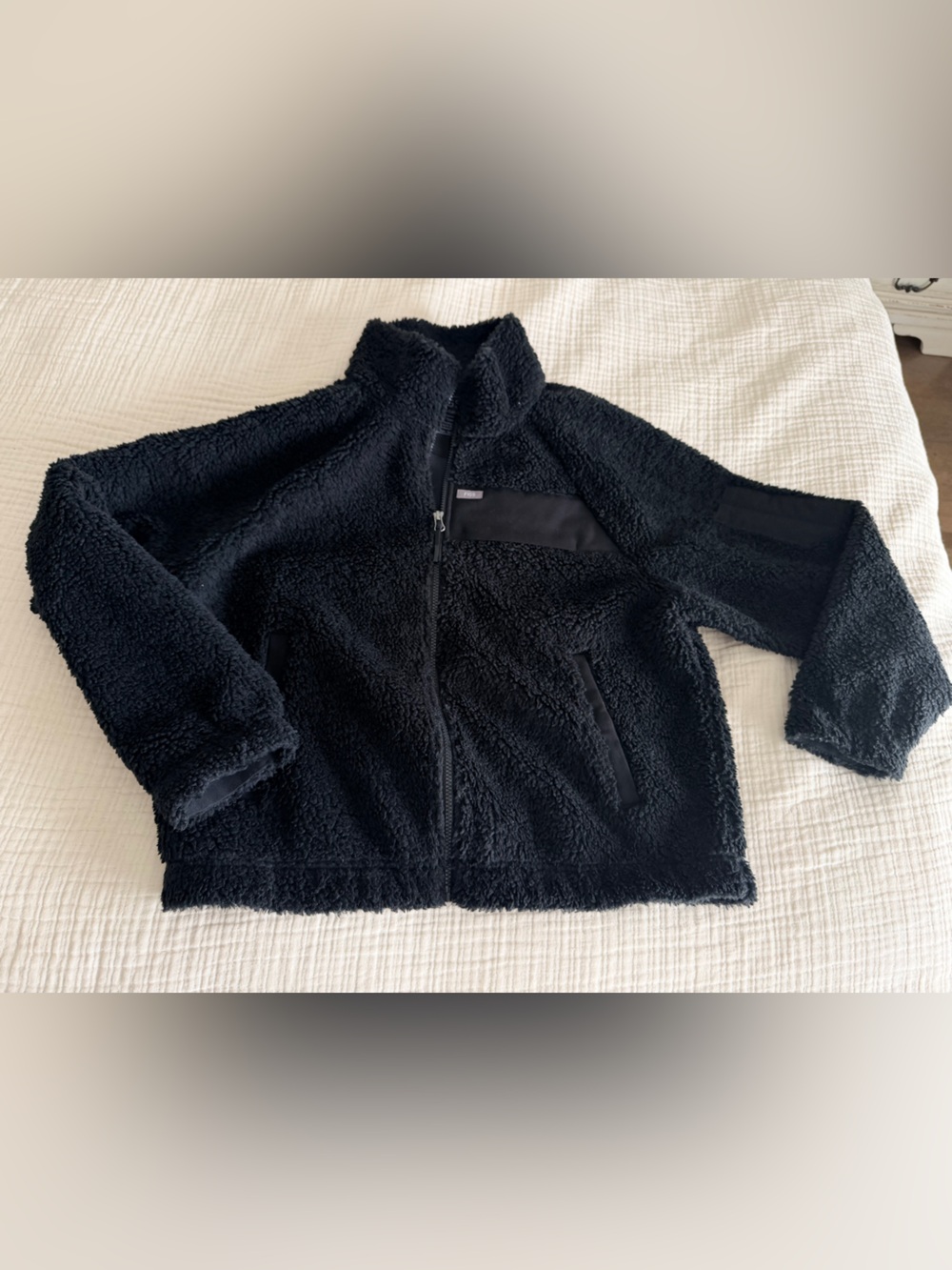 women's Black On-Shift High Pile - Fleece Bomber Jacket™ - XL / Black